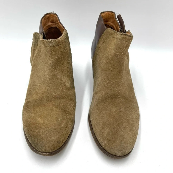 Madewell The Cait Suede Leather Ankle Boots size 6 - Picture 2 of 8